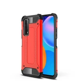 Huawei P Smart 2021 Kılıf Zore Crash Zırh Silikon Kılıf - 4