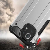 Xiaomi Mi 11 Kılıf Zore Crash Zırh Silikon Kılıf - 11