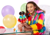 Barbie Extra Gökkuşağı Renkli Ceketli Bebek GVR04 - 2