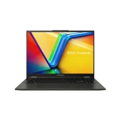 ASUS Vivobook S 16 Flip (TN3604YA-DS51T) - Ryzen 5 7530U - 16” WUXGA Touch - 8GB Ram - 512GB SSD - Q US İngilizce Klavye - Win11H - 1Yıl Garanti - 2