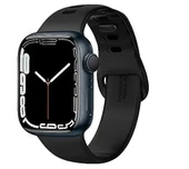 Spigen Apple Watch 44mm / 42mm (Seri 1/2/3/4/5/6/SE ile Uyumlu) Kayış Air Fit Black - 062MP25400 KUTU HASARLI - 1