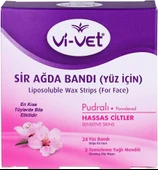 Vİ-VET YÜZ İÇİN SİR AĞDA BANT 24'LÜ SETİ  PUDRALI HASSAS CİLTLER thumbnail 1