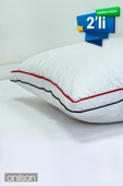 2'li Kaz Tüyü Yastık - 50x70cm - Otel Yastığı - Sağlıklı Uyku Için En Iyi Yastık Seçeneği - 1