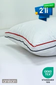 2'li Kaz Tüyü Yastık - 50x70cm - Otel Yastığı - Sağlıklı Uyku Için En Iyi Yastık Seçeneği - 1