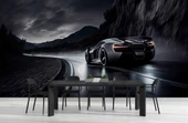 Araba Drift Duvar Kağıdı Baskı thumbnail 4