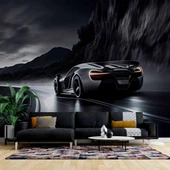 Araba Drift Duvar Kağıdı Baskı thumbnail 1