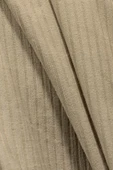 Mikrofiber Şönil Fitilli Minimalist Koltuk Örtüsü -175x300 cm Large, Çift Taraflı, Kaymaz, Terletmez Bej - 4