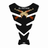 Universal Motosiklet Tank Pad El Patron - 1