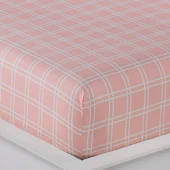 Pes Lastikli Çarşaf Seti Çift Kişilik Tavşancık A.Kahve-Gri-Pembe thumbnail 2