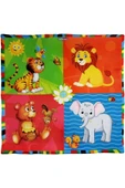 Babymol Neşeli Hayvanlar Oyuncaklı Oyun Minderi (KUTULU) 75x75 Cm - 2