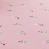 Upstyle Pes Lastikli Çarşaf Seti Tek Kişilik Alanur Pembe thumbnail 2