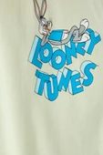 Koton Bugs Bunny Lisanslı Arkası Baskılı Pamuklu Tişört - 6