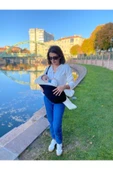 Molmini Lüx Ekstra Güvenli Kilit Sistemli Sling %100 Pamuk Bebek Taşıyıcı Puset Ana Kucağı Kanguru - 3
