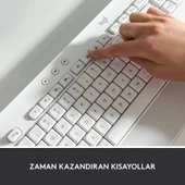 Logitech K650 Signature Kablosuz Beyaz Klavye - Outlet - 2