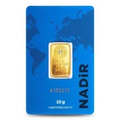 AgaKulche 10 gr 995 24 Ayar Nadir Külçe Altın - 1
