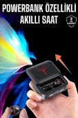 Powerbankli Kulaklık Bluetooth Bağlantılı Çoklu Bağlantı - 1