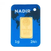 AgaKulche 1 gr 995 24 Ayar Nadir Külçe Altın - 1