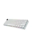Logitech G Pro X 60 Lightspeed Tactile İngilizce RGB Kablosuz Beyaz Gaming Klavye (920-011930) - 3