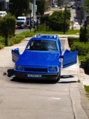 Metal Çek Bırak Kartal Araba Mavi Sesli ve Işıklı ( 1/36 Ölçek ) - 4