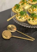 THE MİA CKB0203 SERVİS TAKIMI MAT GOLD 2 PARÇA - 2