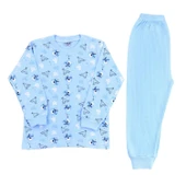 Sebi Bebe Kızılderili Ayıcık Pijama Takım 9147 - 1