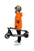 S5 Elektrikli Çocuk Amortisörlü Led'li Scooter 130 W ( Dizlik Ve Dirseklik Hediyeli) - 3