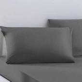 Upstyle Paint Lastikli Çarşaf Seti Çift Kişilik D.Boya Füme thumbnail 3