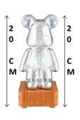 Discover 3D Sevimli Ayıcık Dream Reality 3D Teddy Bear Cam Gece Lambası - 3