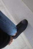 Terzi Bey Sneakers Ayakkabı 010 Siyah (siyah Taban) - 5