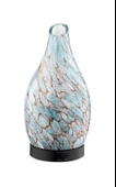 Discover Marble Dekoratif Işıklı Cam Hava Nemlendirici Esansiyel Uçucu Yağ Aroma Difüzörü - 1
