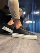 Terzi Bey Günlük Ayakkabı 521 Siyah (beyaz Taban) - 3