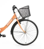 Bisan Lotus 24 Jant 21 Vites Mercan Beyaz Şehir bisikleti thumbnail 2