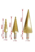 İNGCO AKSDS0301 KADEMELİ MATKAP UCU SETİ 3 LÜ - 2