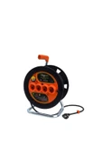 Seyyar Makaralı Uzatma 3*2,5 Mm 30 Mt Termal Sigortalı - 4