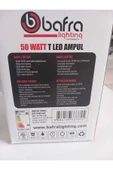 50W E27 T LED AMPUL KRİSTAL KAPAK %100 POWER BEYAZ IŞIK 2 ADET - 7