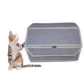 Bod Dış Mekan Yağmura Ve Soğuğa Dayanıklı Eva Kedi Evi Yuvası Gri - 1