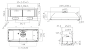 PRF0166823-Elica ERA C BL/A/72 Box Siyah Aspiratör - 3