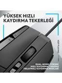 Logitech G502 X 910-006139 Siyah Optik Kablolu Oyuncu Mouse - 3