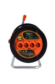 Makaralı Uzatma Kablosu 3*1.5mm² 35 Mt. Turuncu Kablo - 3