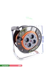 Makaralı Seyyar Uzatma Kablosu 15m 3*1.5mm - 2