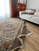 199x290 cm Büyük Boy Bohem Stili Türk Halı, Renkli El Dokuma Harika Kondisyonlu Büyük Salon için Halı - 3