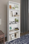 Lavanta Mobilya İmalat İRTİŞ MDF BEYAZ KİTAPLIK ( Çok Amaçlı Kullanıma Uygun) - 2