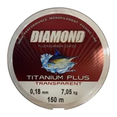 Bauer Diamond Titanium Plus 0.18 mm 150 mt Misina - Renk: Gri  7.05 kg - 1