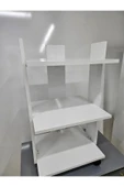Lavanta Mobilya İmalat Mdf Lena Beyaz Komadin - 5