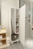 Lavanta Mobilya İmalat Amazon Mdf Beyaz Çok Amaçli Banyo Dolabi - 1