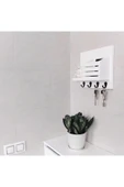 Lavanta Mobilya İmalat Ren MDF Beyaz Anahtarlık - 1