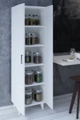 Lavanta Mobilya İmalat LENA MDF BEYAZ ÇOK AMAÇLI MUTFAK DOLABI - 2
