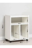 Lavanta Mobilya İmalat VİTİM MDF BEYAZ KOMODİN - 2