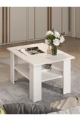 Lavanta Mobilya İmalat REN MDF BEYAZ ORTA SEHPA - 7