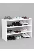 Lavanta Mobilya İmalat ALTUN MDF BEYAZ  AYAKKABILIK DOLABI %100 MDF A Kalite - 5